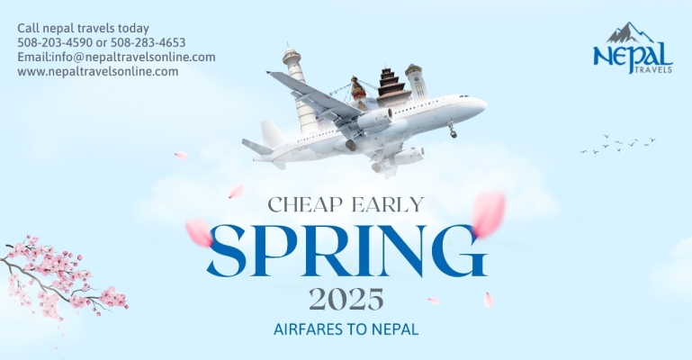 CHEAP EARLY SPRING 2025 AIRFARES TO NEPAL